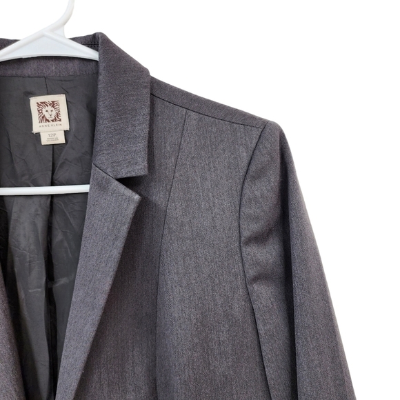 Anne Klein Women's Notch Collar Blazer - 12P - Picture 2 of 6